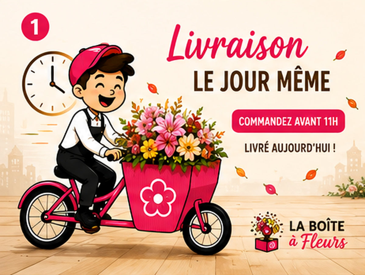 Livraison le jour même