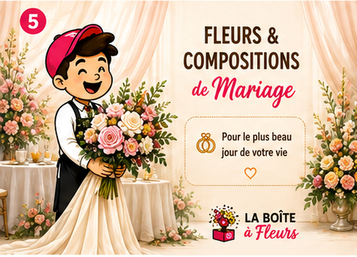 Fleurs et Compositions de Mariage